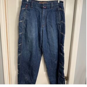 Vtg 90s Y2K Willie Esco DUNS Jeans Mens 34x32 Denim Streetwear Hip Hop‎